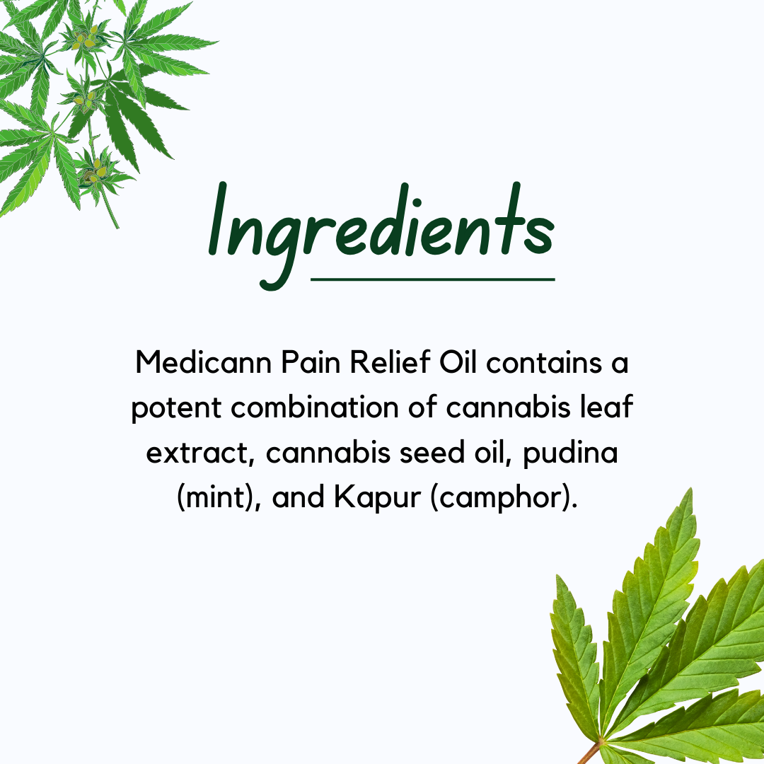 Cannabis Pain Relief Oil - 150 ml