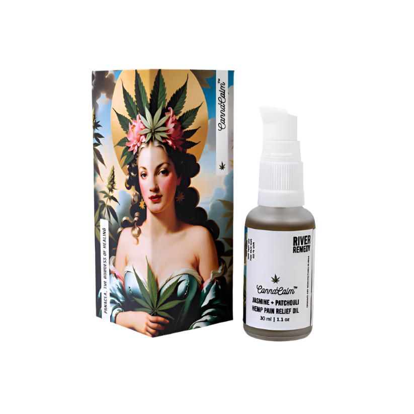 River Remedy - Hemp Pain Relief Oil (Jasmine + Patchouli) (30ml)