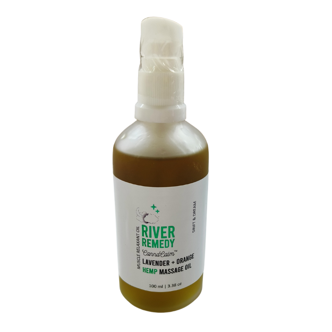 River Remedy - Massage Oil (Lavender + Orange) (100ml)