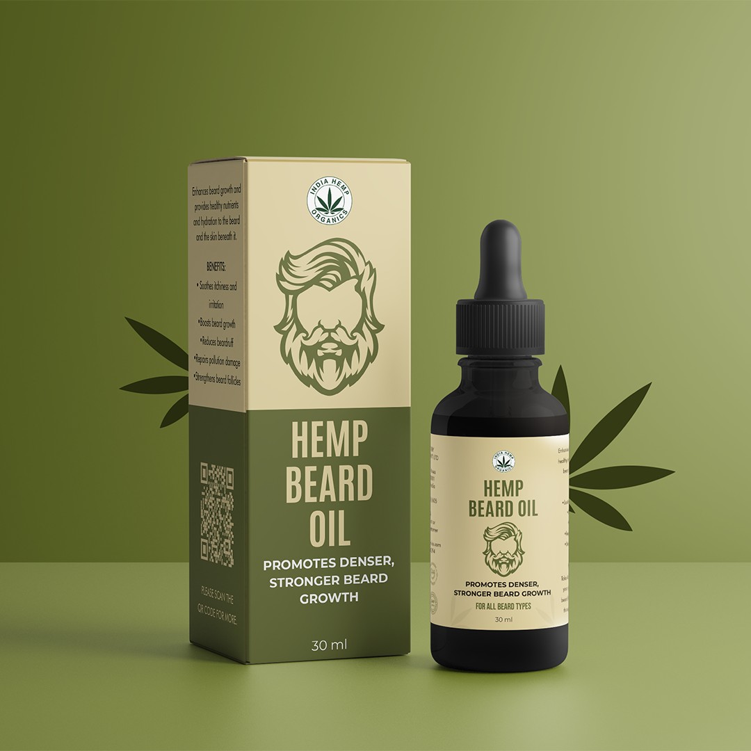 India Hemp Organics - Hemp Beard Oil (30ml)