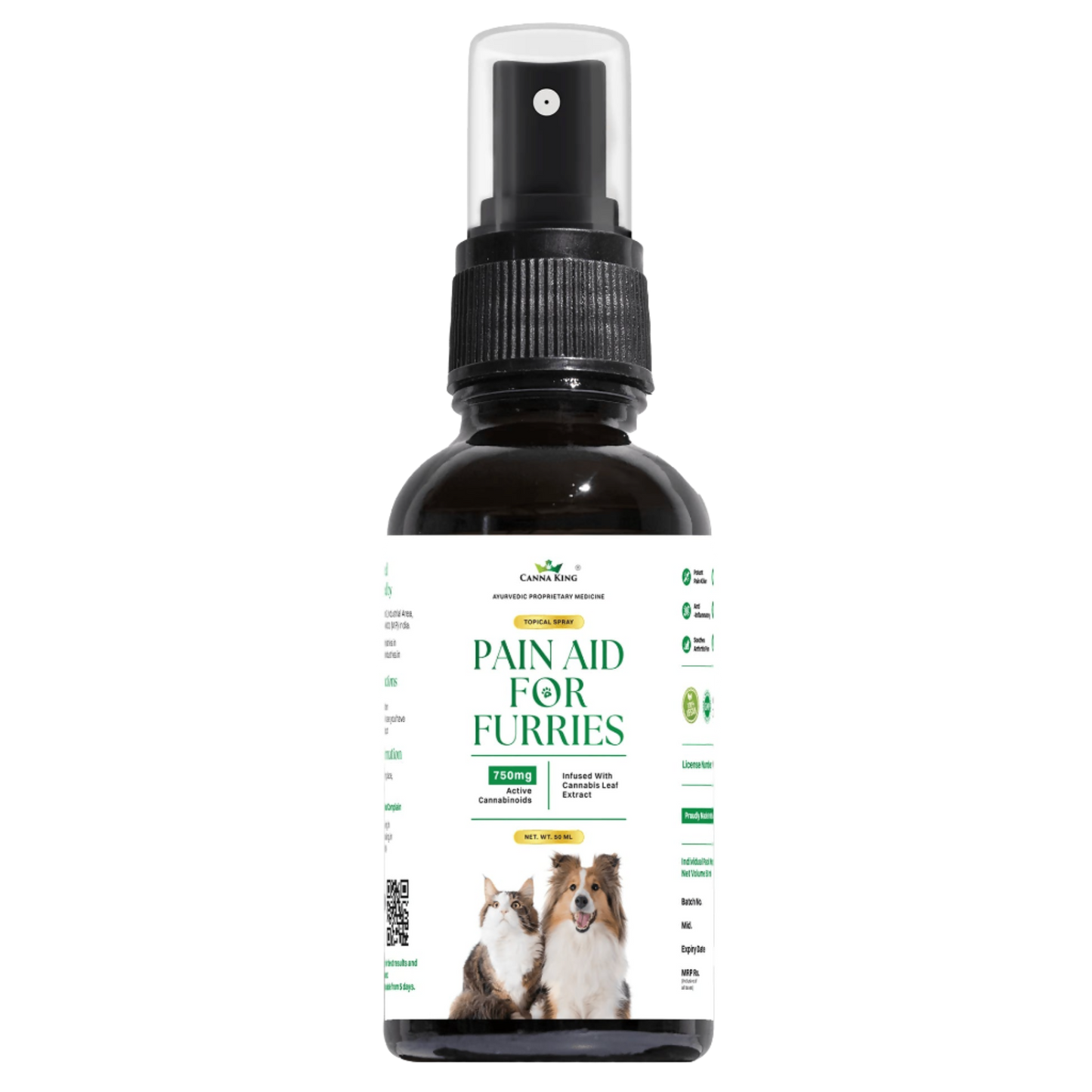 Cannaking - Pain Aid For Furries 750mg (50ml)