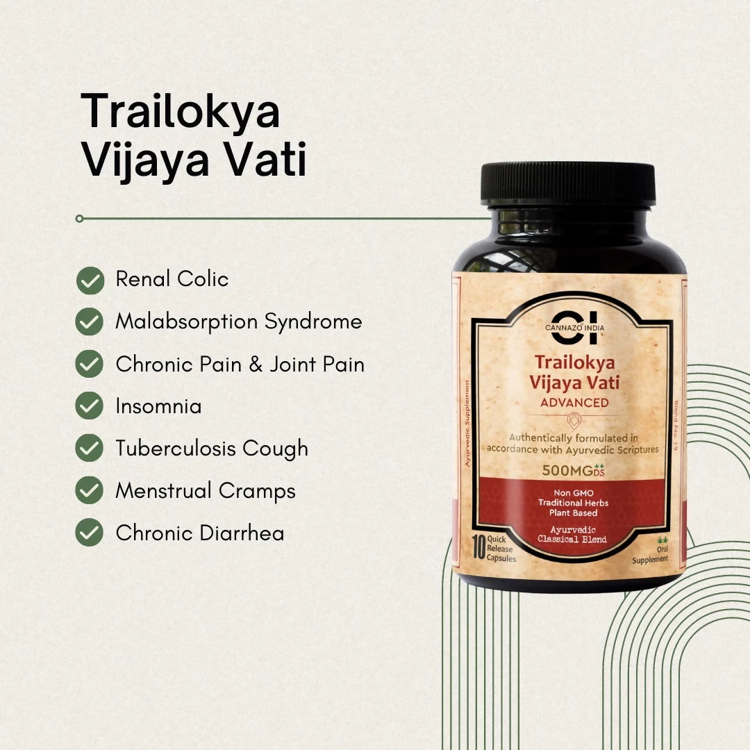 Trailokya Vijaya Vati Advanced (Ayurvedic Classic Blend)