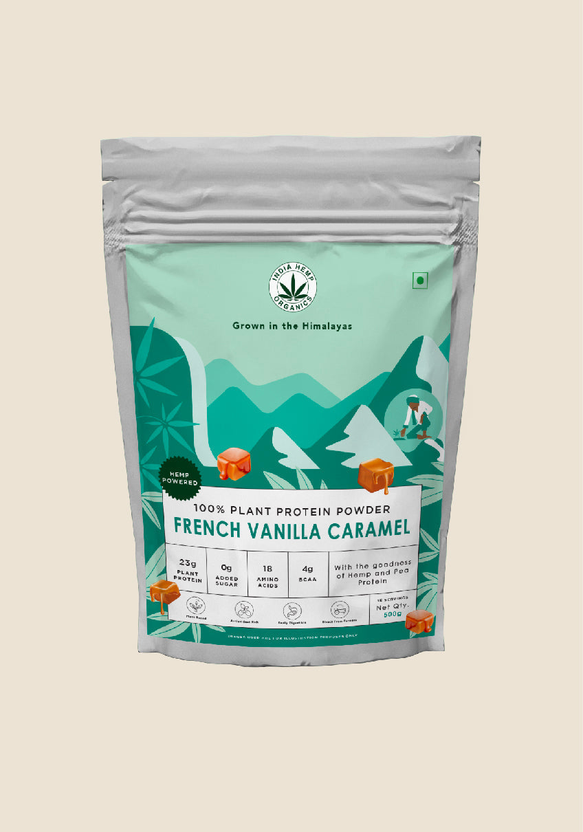 Hemp Protein - French Vanilla Caramel