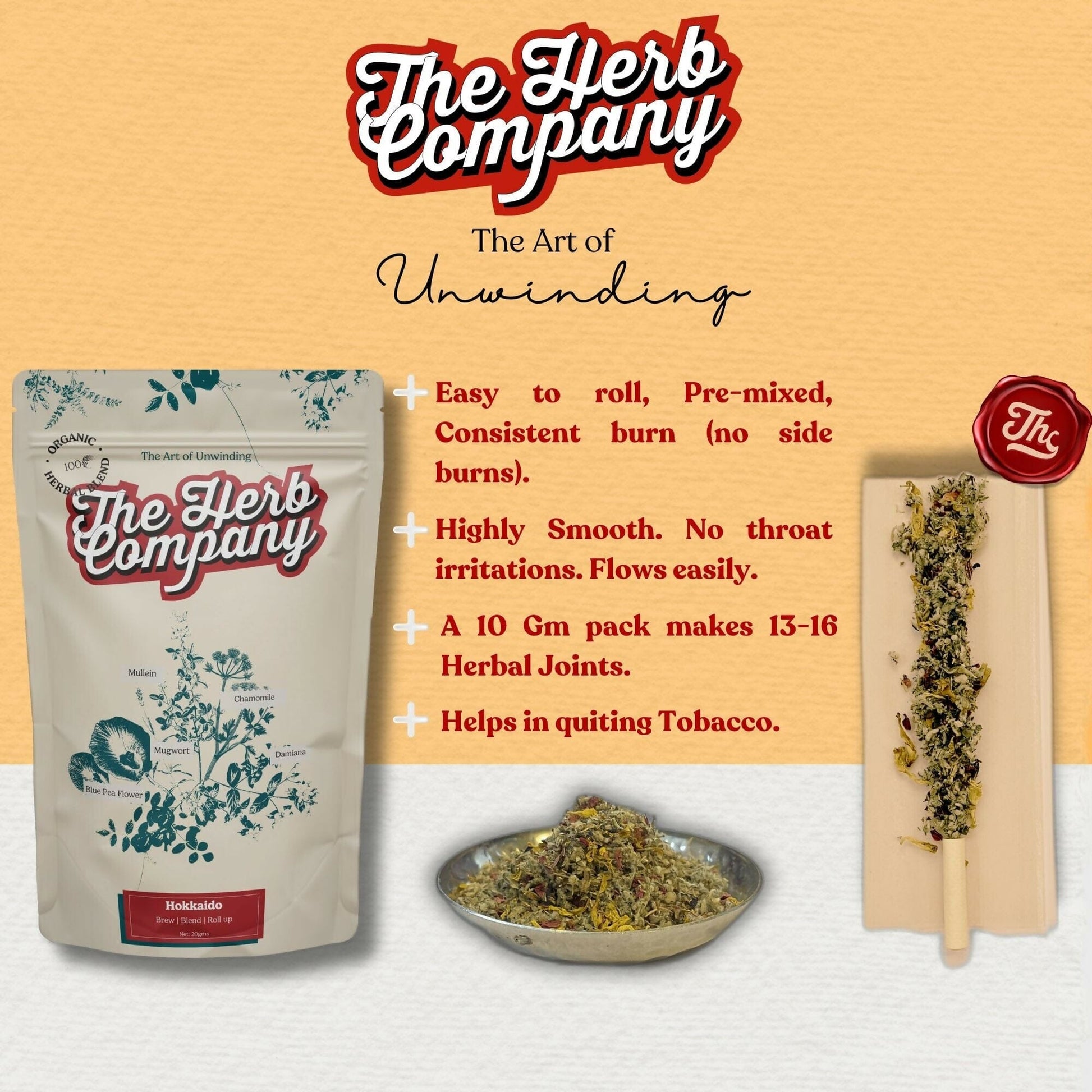 Buy The Herb Company - Hokkaido Herbal blend | Slimjim India