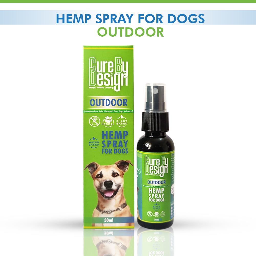 Buy - Cure By Design - Hemp Spray For Outdoor For Dogs - Hempivate