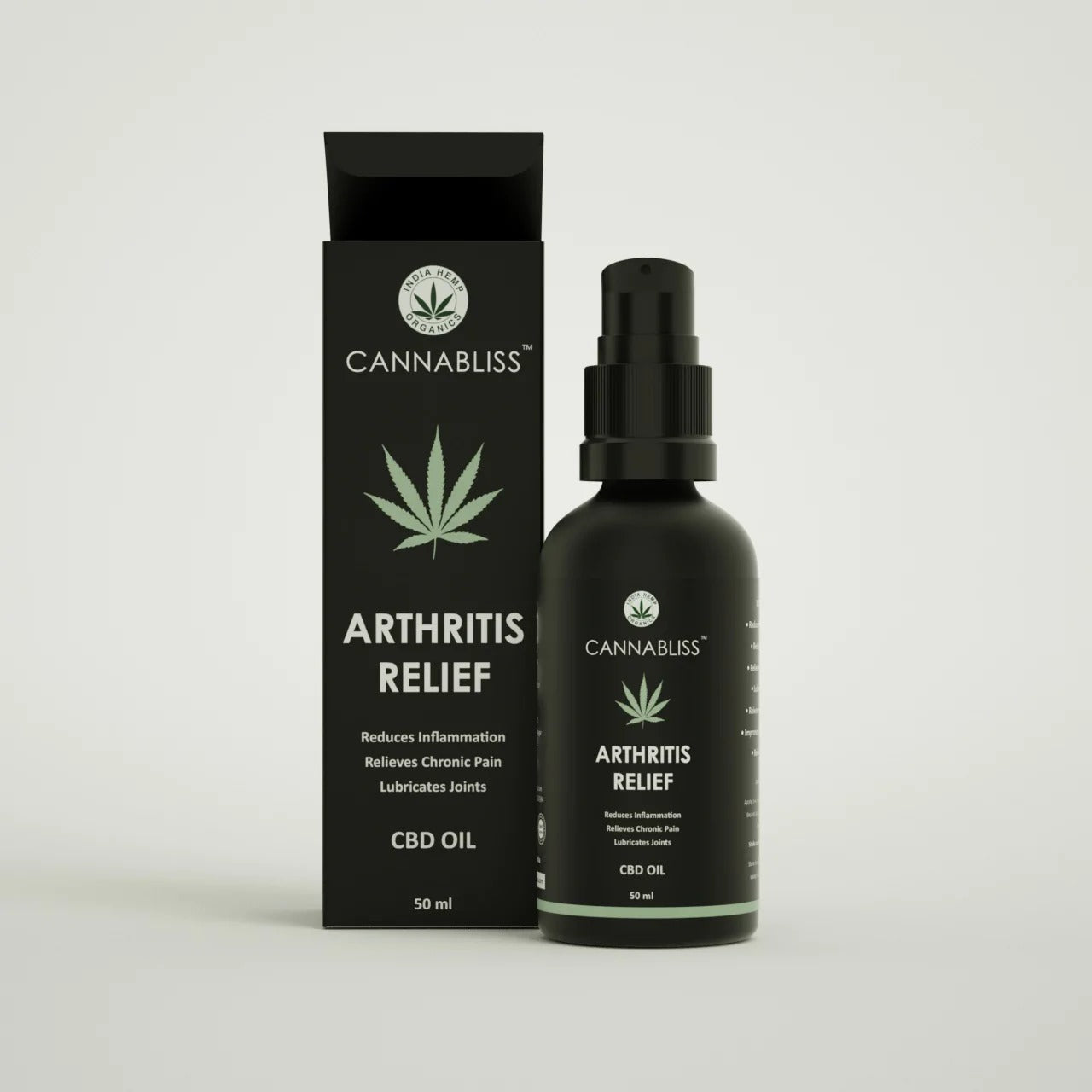 Buy - India Hemp Organics Arthritis Relief CBD Oil - Hempivate